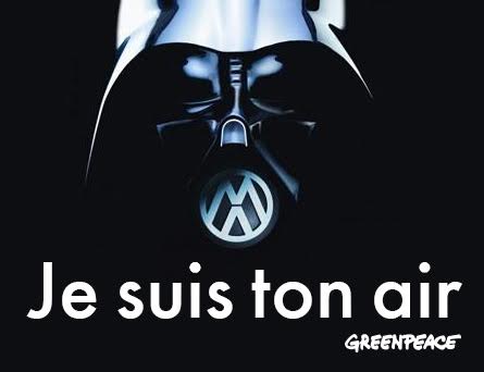 Greenpeace-France: "I am your air!"